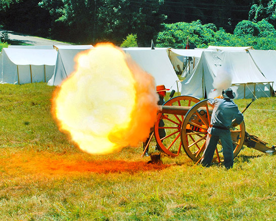 Civial War Reenactors Franklin Folk Festival